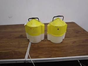 lot 141 image: Lot of 2 Flow-Troll Trolling Bait Buckets