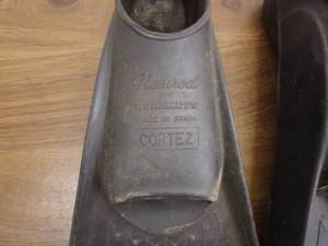 lot 155 image: Vintage Nemrod Cortez Swimming Fins Made in Spain