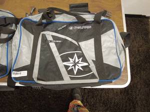lot 158 image: Lot of 2 Polaris Branded Duffel Bags