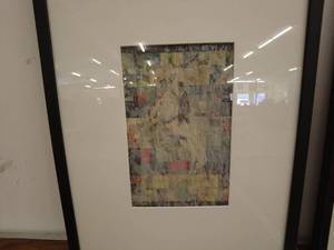 lot 267 image: Pair of Framed Abstract Art Signed by Artist, 2002 - The Plot and The Purchase