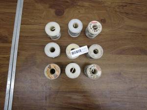 lot 272 image: Lot of Solder Spools