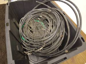lot 288 image: Large Mixed Lot of Various Electrical Cables