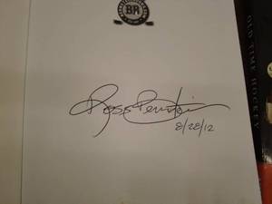 lot 313 image: Lot of 2 Signed Hockey Books by Ross Bernstein