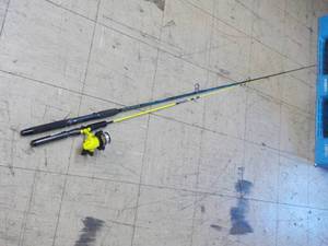 2 Fishing Rods and 1 Reel...