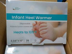 4 x 25 ct each Infant Heel Warmers-...