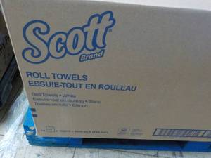 Scott 12 Roll White Paper Towels...