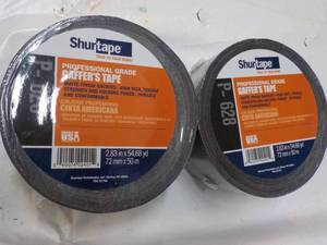 2 rolls Shurtape Gaffers Tape 2.83...