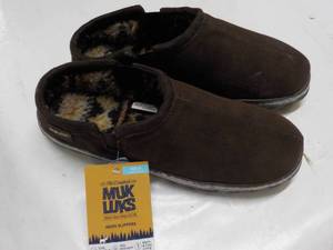 Mukluks size Mens 12 Chocolate Sli...