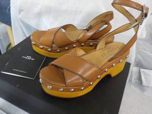 Coach Isabel Semi Matte Calf Black ...