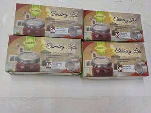 144 Oozita Wide Mouth Canning Lids...