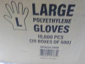10,000 size Large Polyethylene Sing...