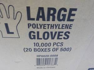 10,000 size Large Polyethylene Sing...