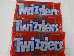 3 x 16 oz Bags Strawberry Twizzlers...