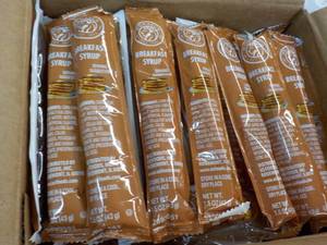 2 x 100 ct Breakfast Syrup Packets...