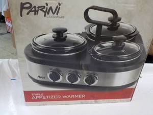 Parini Triple Appetizer Warmer...
