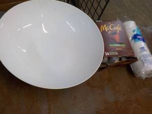 Large Plastic Bowl, McCaf decaf C...