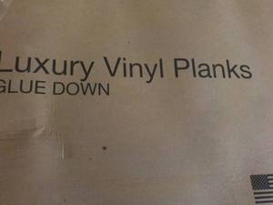 10 cases Luxury Vinyl Planks Glue D...