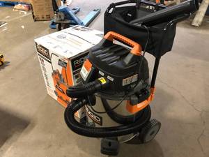 lot 2 image: Lot of Assorted Ridgid Vacuums various Models and Conditions Customer Returns See Pictures