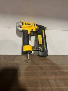 lot 6 image: DEWALT 18-Gauge Pneumatic Brad Nailer Customer Returns See Pictures
