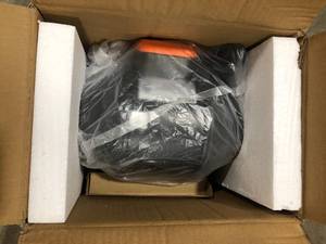 lot 40 image: VEVOR Inline Duct Fan 4 in. 205 CFM with Temperature Humidity Controller Quiet EC-Motor Ventilation Exhaust Fan Customer Returns See Pictures
