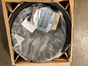lot 49 image: HeatMaxx 29.9 in. Outdoor Wood Burning Fire Pit Round Deep Bowl Fire Pit with Spark Screen Cover and Poker for Backyard Garden Customer Returns See Pictures