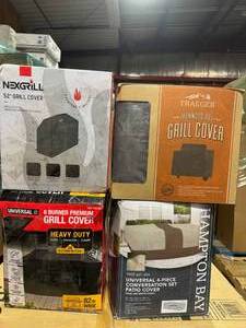 lot 42 image: Lot of Assorted Outdoor Covers Various Models and Conditions Customer Returns See Pictures