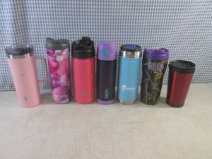 lot 19 image: (CS) Assorted To-Go Cups with Lids ...