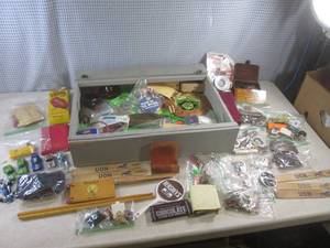 lot 36 image: (EW4) Display Case with Assorted Vi...