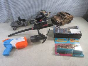 lot 68 image: (D-2) Toys Including PS3 Wireless R...