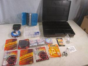 lot 103 image: (F-0) Hand Warmers, Fishing Line, O...