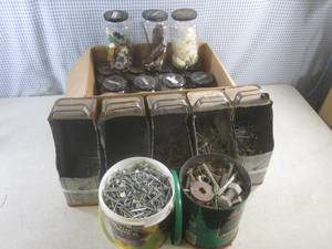 lot 130 image: (A-2) Assortment of Hardware - Nail...