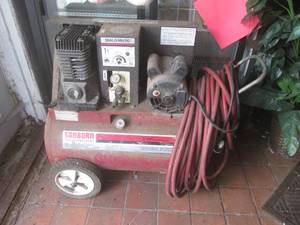 lot 206 image: (FD) Sanborn Magna Force 3 HP Air C...