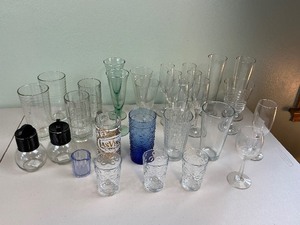 lot 151 image: Drinking Glasses Lot