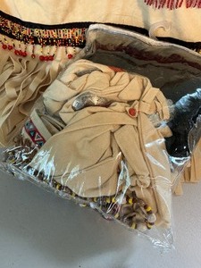lot 220 image: Handmade Native American Halloween Costume
