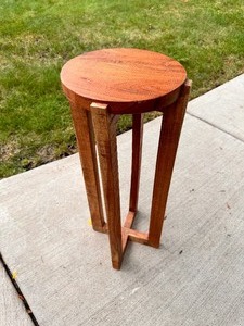 lot 13 image: Wood Plant Stand