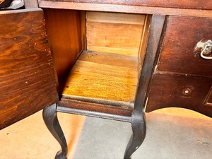 lot 95 image: Antique Buffet Table
