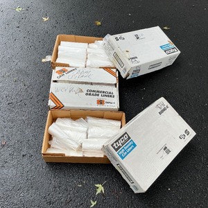 lot 57 image: 3 Boxes of Trash Bag Liners
