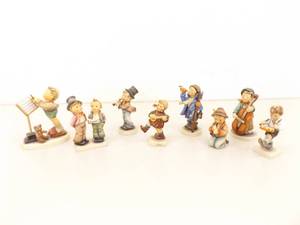 Lot of 8 MINT CONDITION Music Themed Hummel Figurines