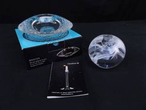 2 Vintage Kosta Boda and Orrefors Crystal Votives