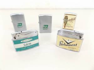 Lot of 4 Collectible Zippo etc. Advertising Lighters