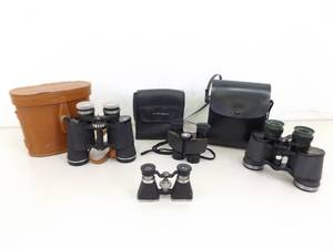 4 pairs of Vintage Binoculars