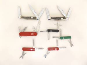 Lot of Vintage Swiss Army etc. Pocket Knives
