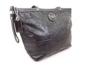 Authentic COACH Black Leather Bag