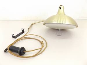 Vintage WORKING Mid Century MCM Gerald Thurston Hanging Wall Lamp