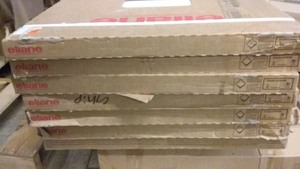 lot 12 image: 7 Boxes of Porcelanato 59x59 cm Decorative Tiles