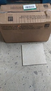 lot 32 image: Box of Porcelain Floor and Wall Tile