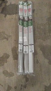lot 118 image: Set of 3 Under Door Seals - U-Shape Vinyl - 36 Long