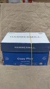 lot 174 image: Hammermill Copy Plus Printer Paper - 5000 Sheets, 20lb, 92 Brightness