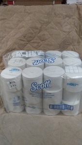 lot 177 image: Bulk Pack of 36 Scott Coreless Roll Bathroom Tissue