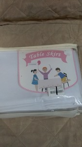 lot 201 image: New Table Skirt for Parties and Events